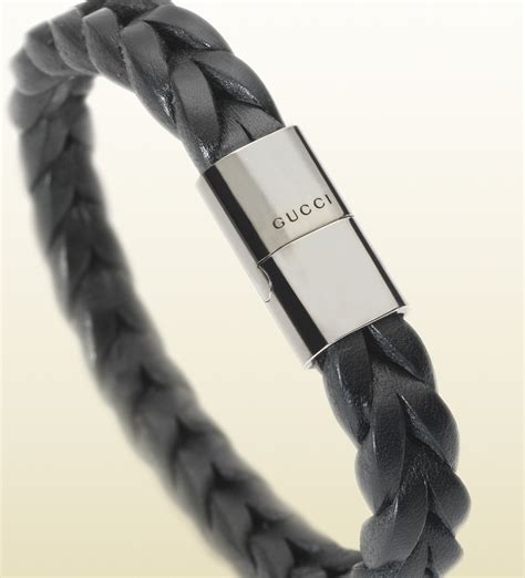 men bracelets gucci|gucci leather bracelet for men.